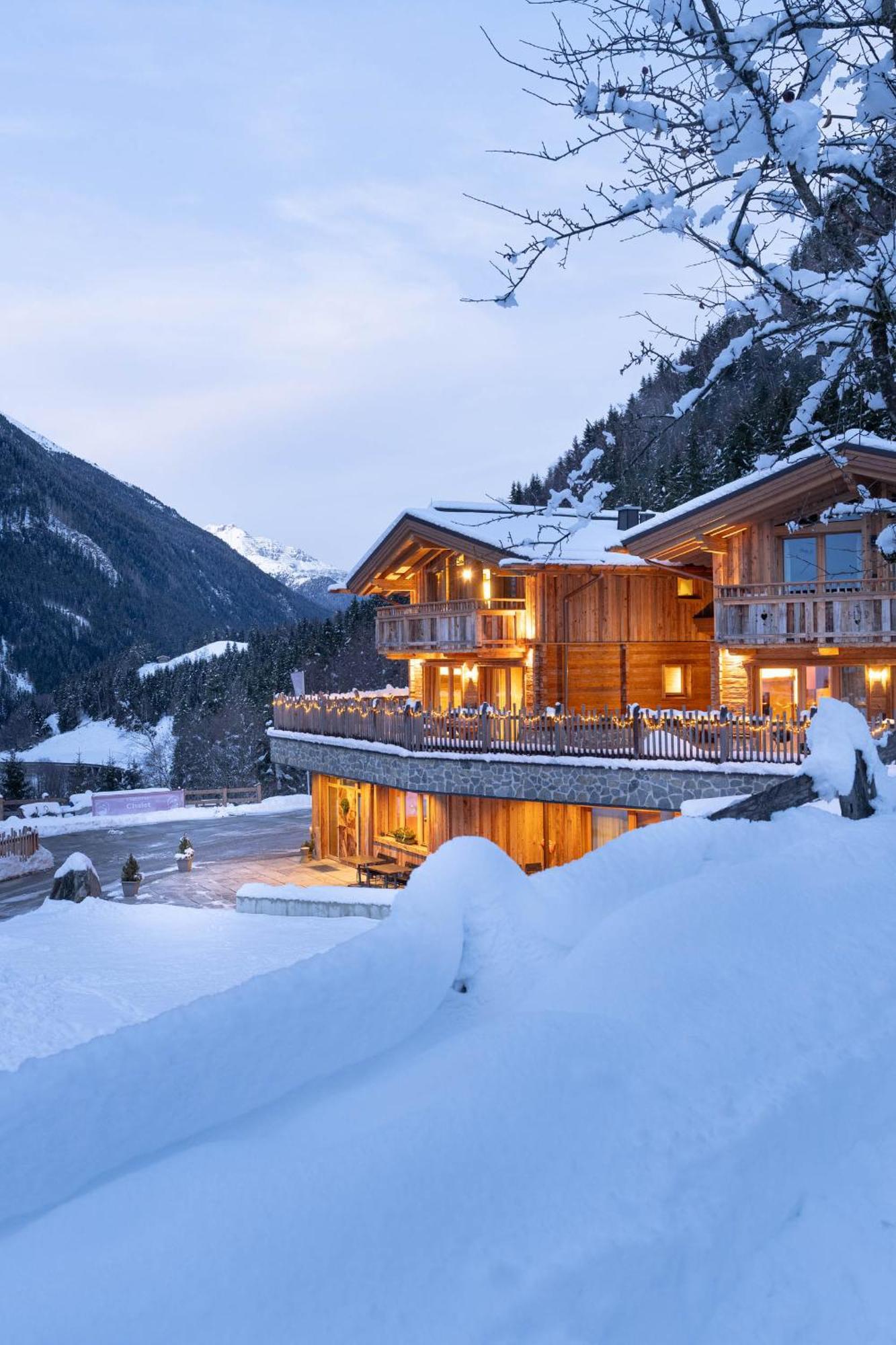 Gletscher-Chalet Stubai Villa Neustift im Stubaital Exterior foto