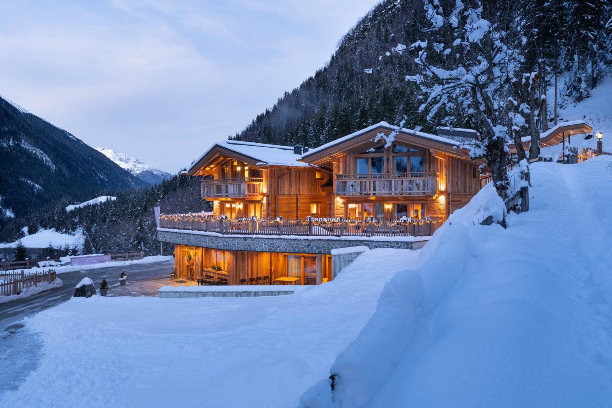 Gletscher-Chalet Stubai Villa Neustift im Stubaital Exterior foto